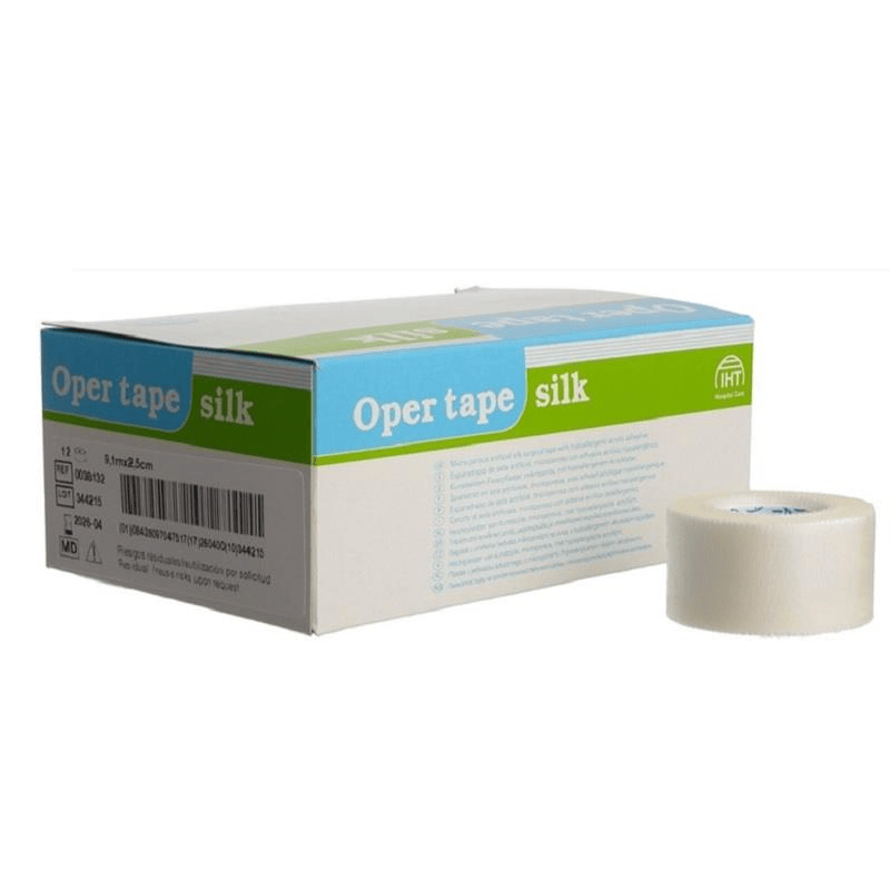 0038132 Пластир на основі з штучного шовку Oper tape silk, 9,1 м х 2,5 см